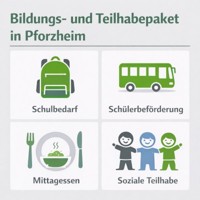 Bildungs- und Teilhabepaket entlastet Familien in Pforzheim