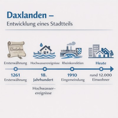 Daxlanden: Vom Fischer- und Bauerndorf zum Karlsruher Stadtteil