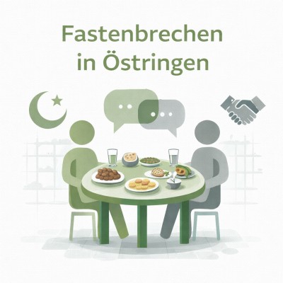 Bürgermeister nimmt am Fastenbrechen in Östringen teil