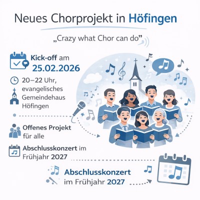 Neues Chorprojekt startet mit Kick-off in Höfingen