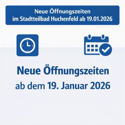 Pforzheim: Stadtteilbad Huchenfeld erweitert Öffnungszeiten ab 19. Januar 2026