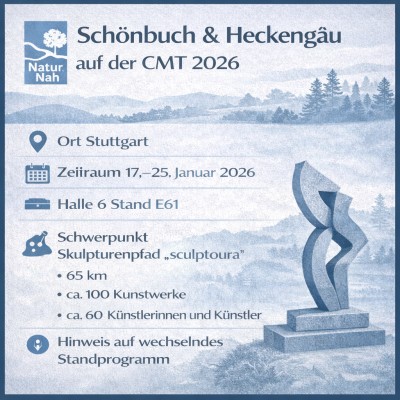 Schönbuch & Heckengäu erneut auf CMT 2026 in Stuttgart vertreten