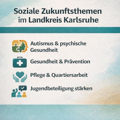 Soziale Zukunftsthemen im Fokus des Landkreises Karlsruhe