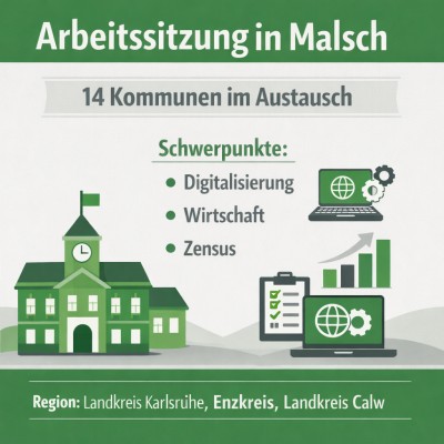 Sprengel Alb-Pfinz-Rhein berät zu Digitalisierung und Wirtschaftslage