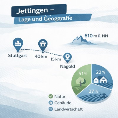 Jettingen: Lage und Geografie