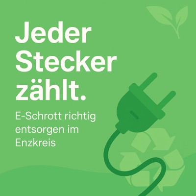 E-Schrott sammeln im Enzkreis: „Jeder Stecker zählt“