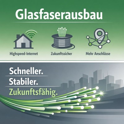 Glasfaserausbau in Ettlingen gestartet: Gigabit-Netz für die Zukunft